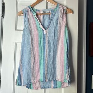 Vineyard Vines Linen Tank Small